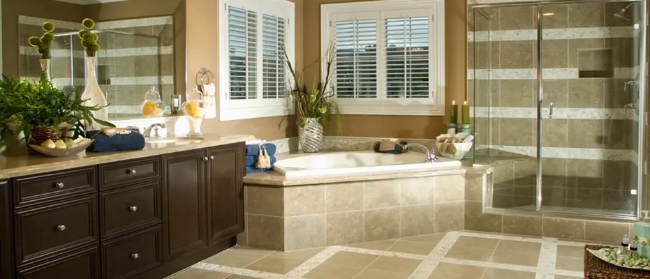 Custom tile bathroom build